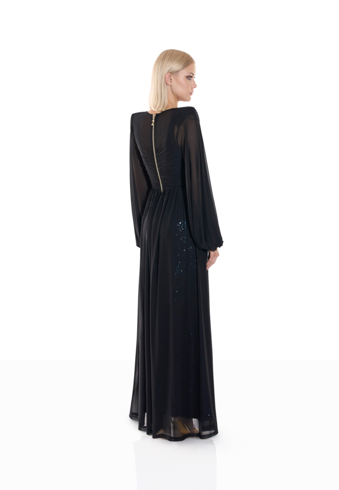 He Loved Her 2 pc Mesh Midnight Gown - Image 4