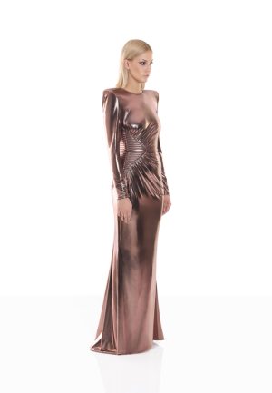 Echoes Of Self Metallic Gown - Image 3