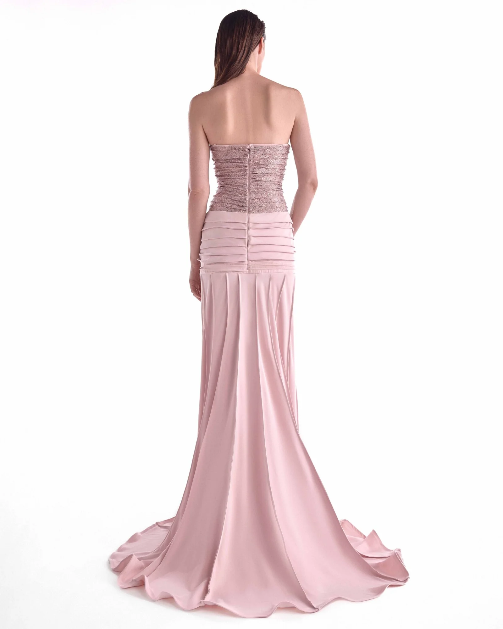 Soft Powder Pink Gown - Image 2