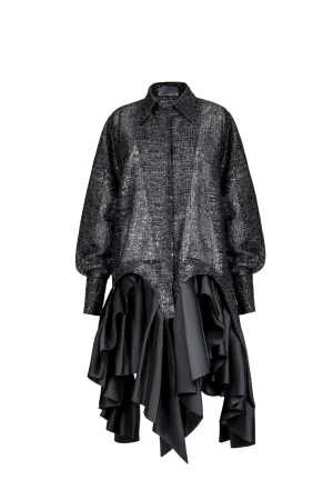 Chantilly Lace Shirt Dress - Image 4