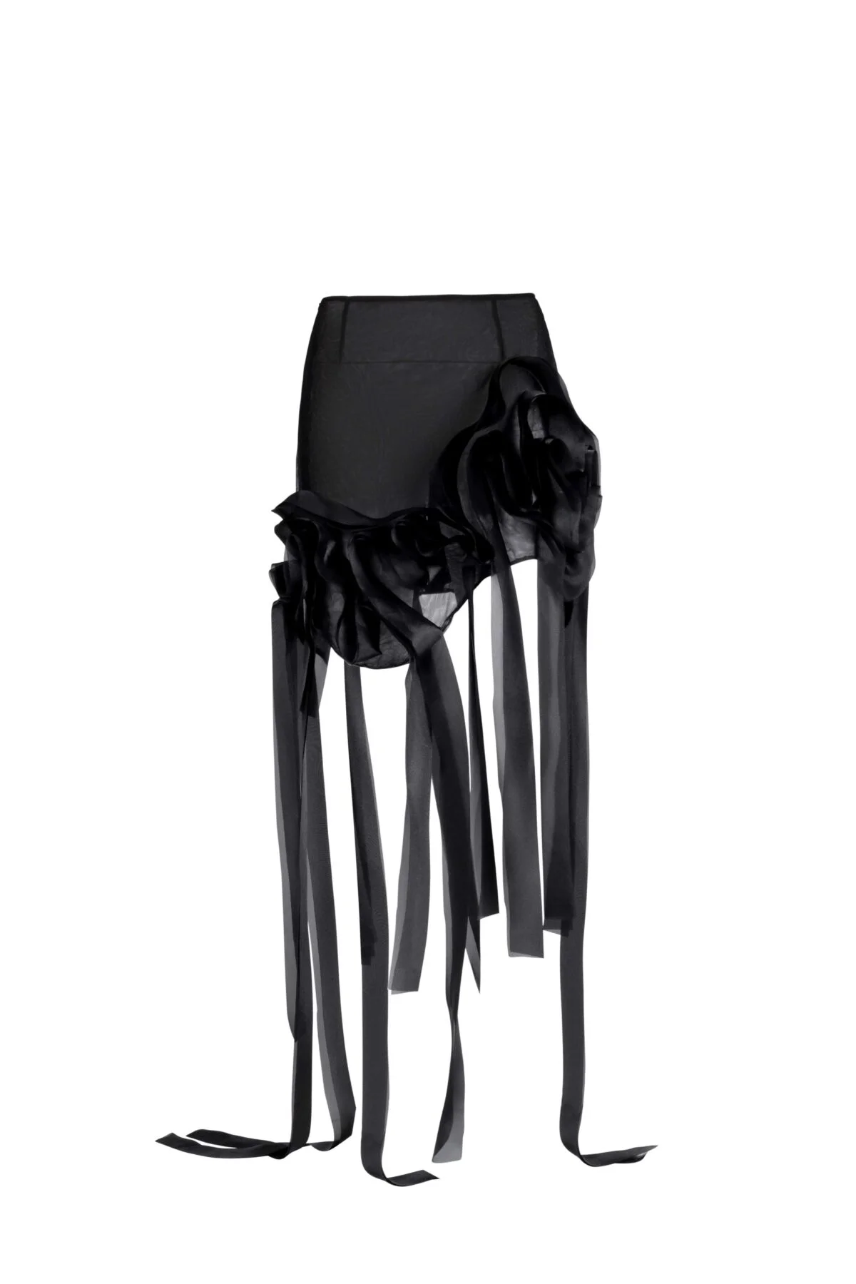 Elongated Organza Strips, Skirt