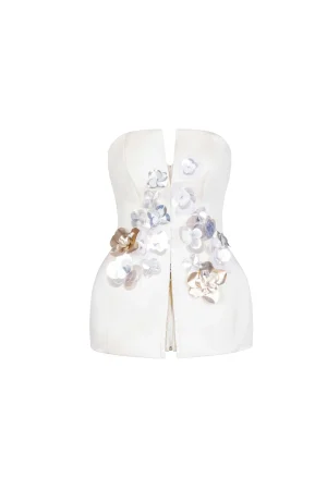 Whispers of Petal, Razmir Satin Corset