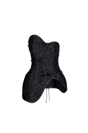Sculpt Jacquard Corset Top