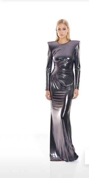 Echoes Of Self Metallic Gown