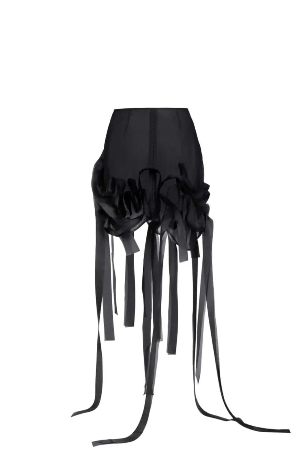 Elongated Organza Strips, Skirt - Image 2