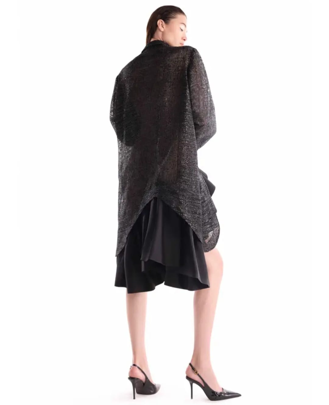 Chantilly Lace Shirt Dress - Image 5