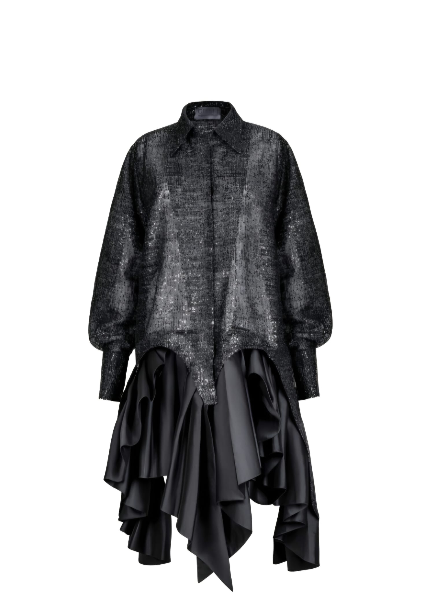 Chantilly Lace Shirt Dress - Image 6