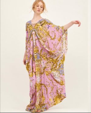 Fluid Pink Kaftan - Image 3