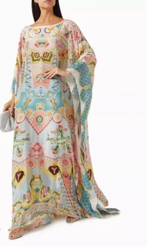Yolka Printed Kaftan