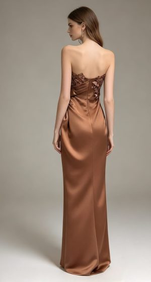 Alternative view of Floral Gown