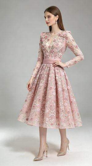 Dear Heart Embellished Dress - Image 6