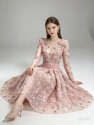 Dear Heart Embellished Dress - Image 7