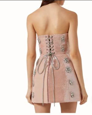 Diamond Embellished Maraya Dress - Image 3