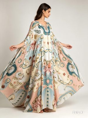 Yolka Printed Kaftan