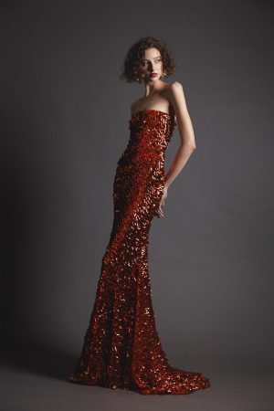Alternative view of Kinsley Gown
