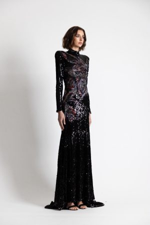 Eleanor Black Gown