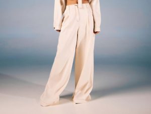 Wide Denim Pants