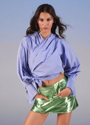 Long Cuff Sleeves Blouse