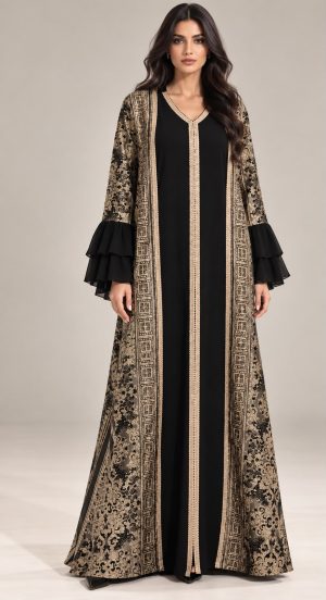 Black & Gold Dress