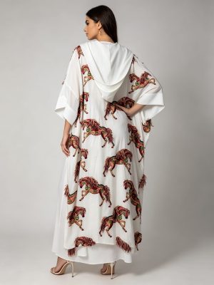 Alternative view of White Set Hoodie Dress