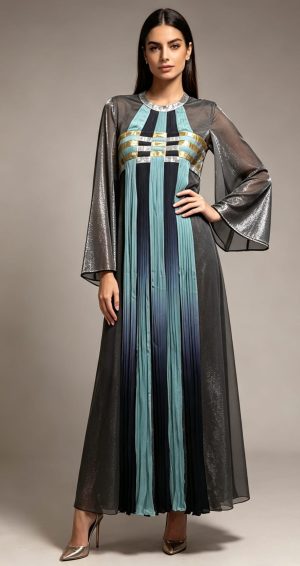 Silver/ Gold Kaftan