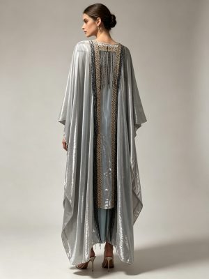 Alternative view of Lurex/Silk Dress