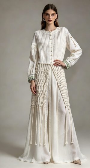 White Set Pants/Dress Kaftan