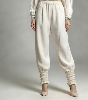 White Set Pants/Dress Kaftan - Image 3