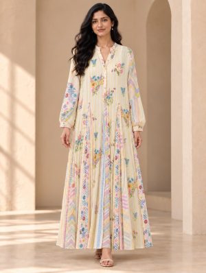 Hand Woden Kaftan