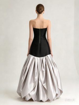 Alternative view of Strapless Evening Gown