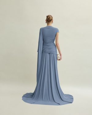 Mist Blue Gown - Image 3
