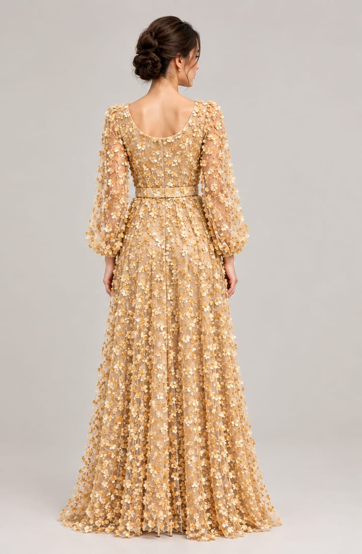 Gold Gown - Image 2