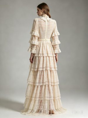 Alternative view of Ivory Gown