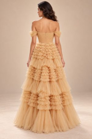 Off-The-Shoulder Gown - Image 4