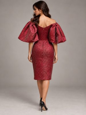 Jacquard Dress - Image 4
