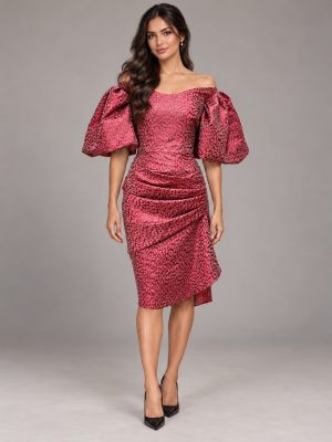 Jacquard Dress - Image 3